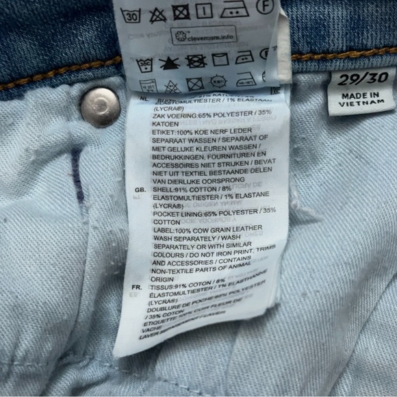 G-Star Raw Denim Jeans Mens Size 29x30 (30x27) D-Staq 3D Super Slim Stretch Blue - Picture 8 of 8